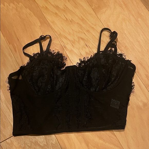 Haute Monde Black Lace corset - Picture 1 of 6